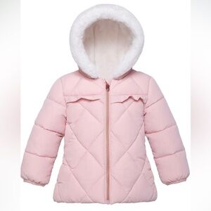 Rokka & Rolla hooded puffer jacket. Size 12-18 months.